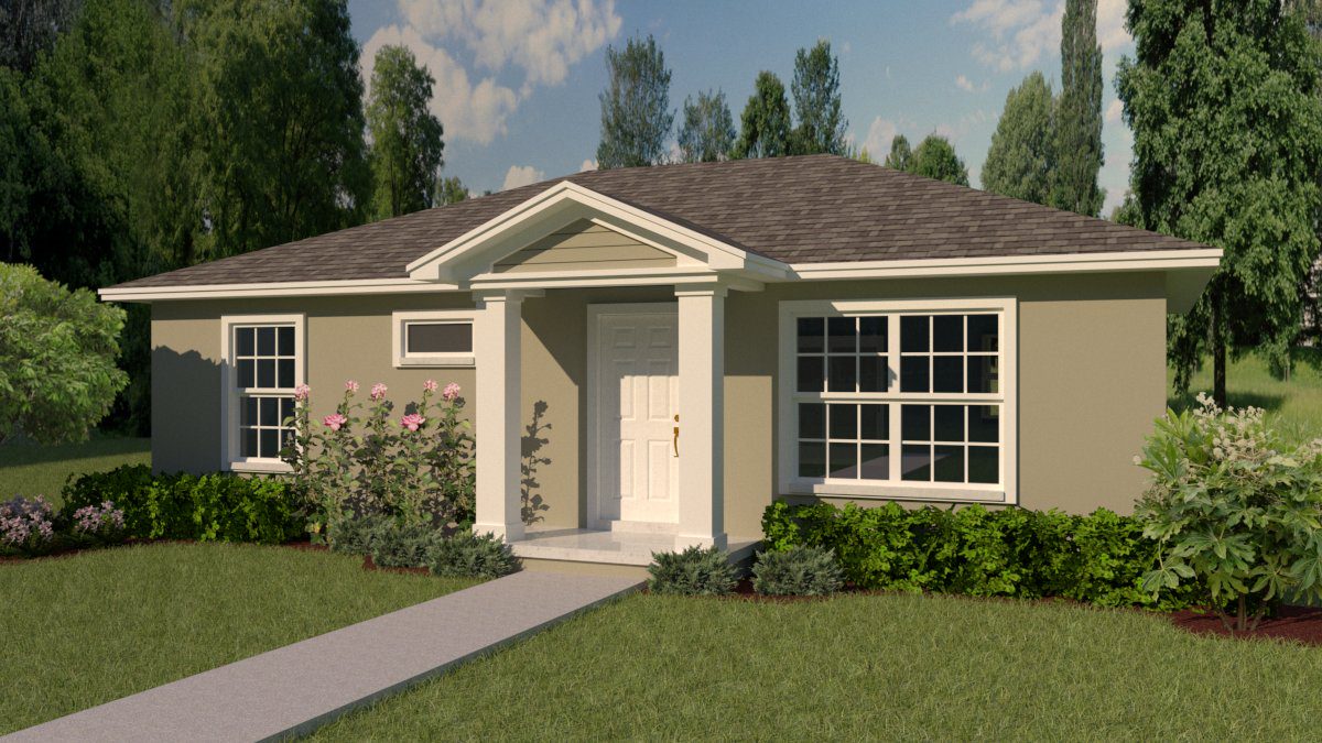Fort Myers Model-Florida Approved House Plan